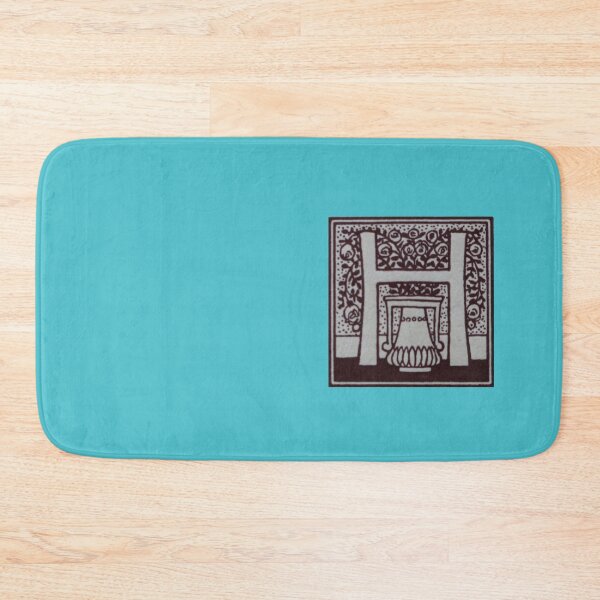 Item preview, Art by Mike Linocut and digitally edited, Alphabet Letter H, combinable designed and sold by allartbymike.