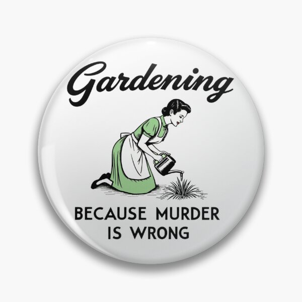 Item preview, Funny Gardening Retro Dark Humor Vintage  designed and sold by haitrieuic96.