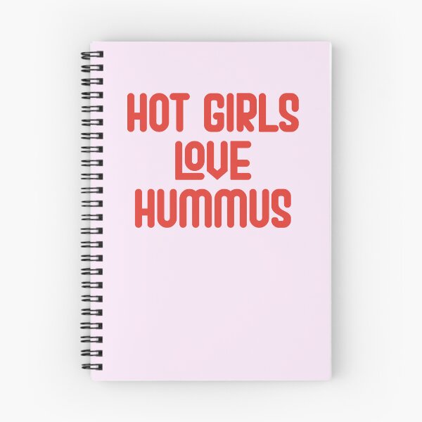 Item preview, Hot Girls Love Hummus - Red Bold Text designed and sold by Chubuter.