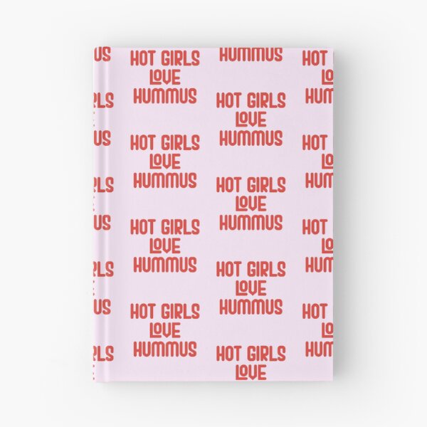 Item preview, Hot Girls Love Hummus - Red Bold Text designed and sold by Chubuter.