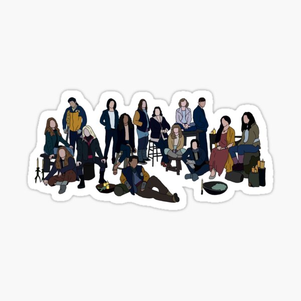 Item preview, yellowjackets group photo designed and sold by clawinyourback.