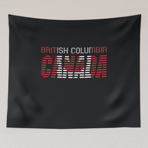 Item preview, British Columbia Canada Pride Flag designed and sold by Zakrytos ★★★★★.