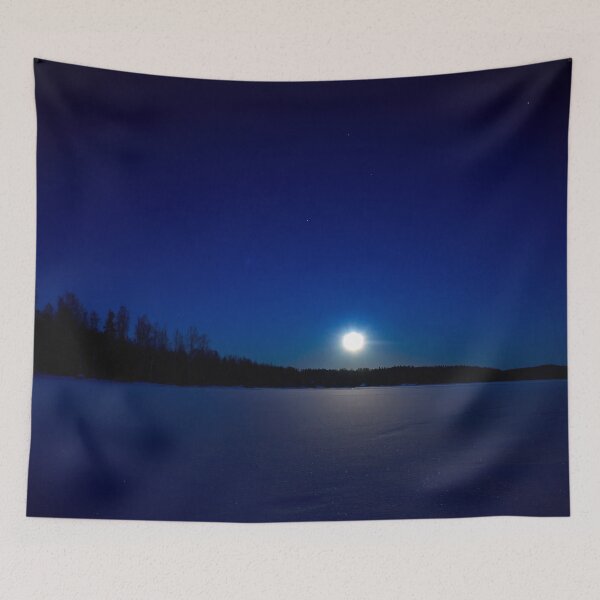 Item preview, Full moon night blues 3 The path designed and sold by Jouko Lehto Photography.