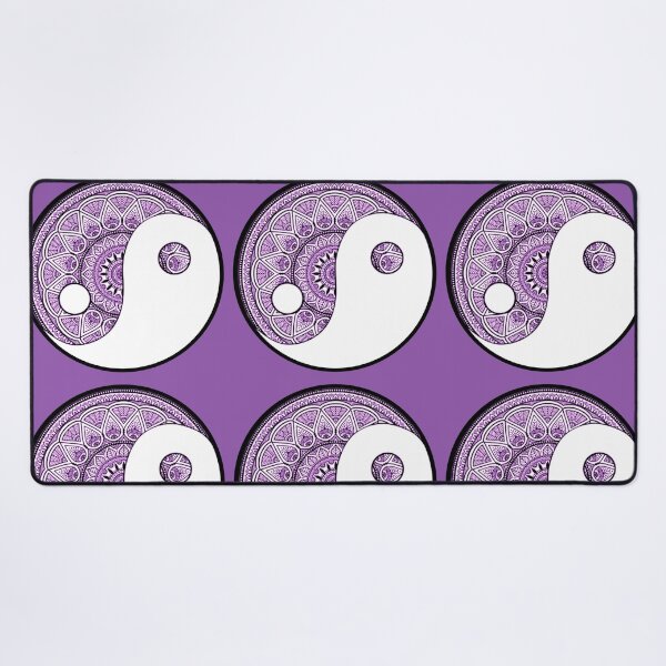 Item preview, Yin and Yang - Mandala in purple designed and sold by AnnabellaRh.