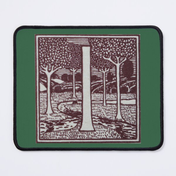 Item preview, Art by Mike Linocut and digitally edited, Alphabet Letter I, combinable designed and sold by allartbymike.