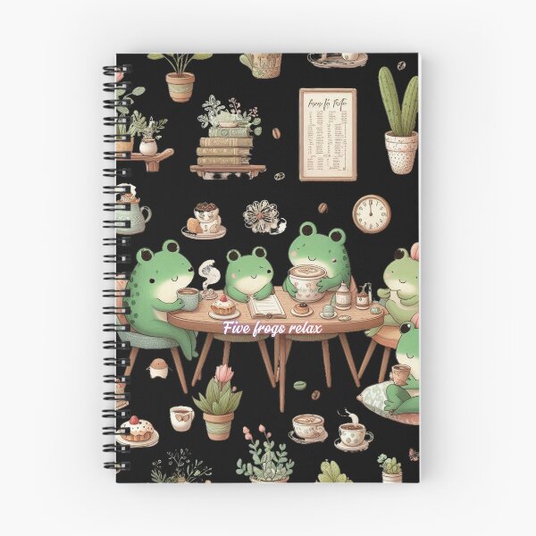 Item preview, Five frogs relax designed and sold by Pleasant471.