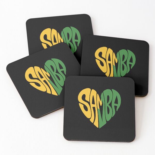 Item preview,  Brazilian Samba Heart design – Celebrate the Rhythm of Brazil! designed and sold by paulo silveira.