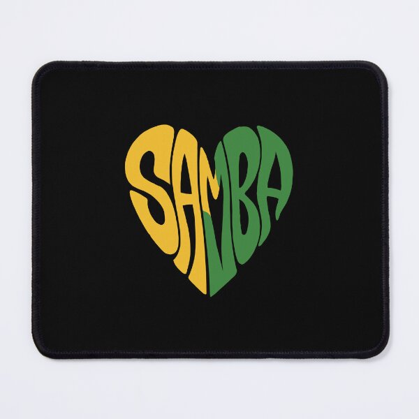 Item preview,  Brazilian Samba Heart design – Celebrate the Rhythm of Brazil! designed and sold by paulo silveira.