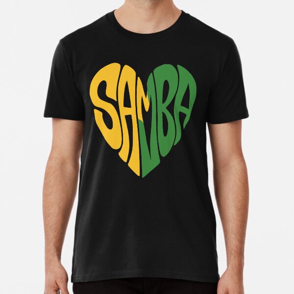 Item preview,  Brazilian Samba Heart design – Celebrate the Rhythm of Brazil! designed and sold by paulo silveira.