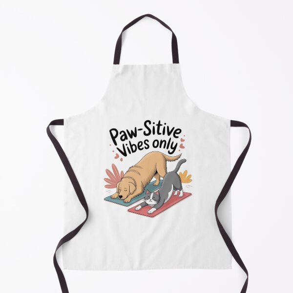 Item preview, Paw-sitive Vibes Only | Funny Yoga & Pet Lovers Design designed and sold by BunBuntheDog-.