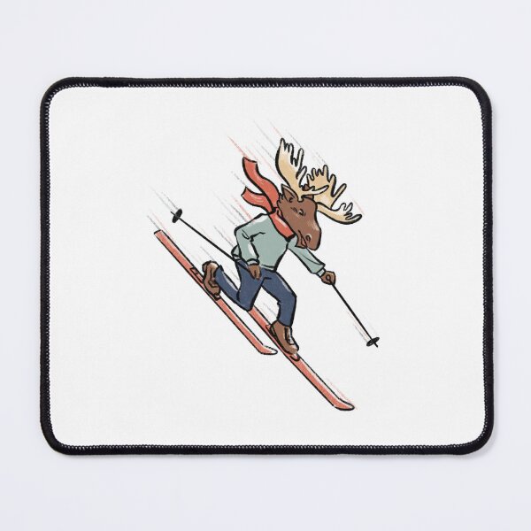 Item preview, Telemark skiing Moose  designed and sold by Marker-stains.