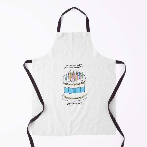 Item preview, Happy Birthmonth Cake and Candles designed and sold by KateTaylor.