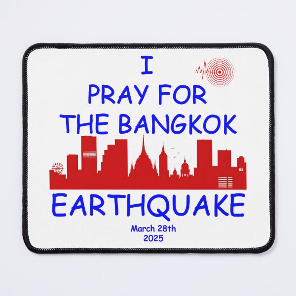 Item preview, I Pray for The Bangkok Earthquake March 28th 2025 designed and sold by ZepGiftShop.