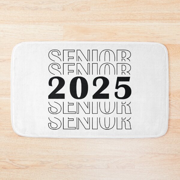 Item preview, Senior 2025: Graduation Design with Repeating Text designed and sold by Polarisofficial.