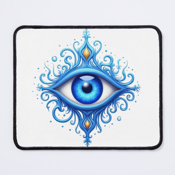 Item preview, spiritual art, nazar evil eye energy protection from energy vampires designed and sold by nicnacc.