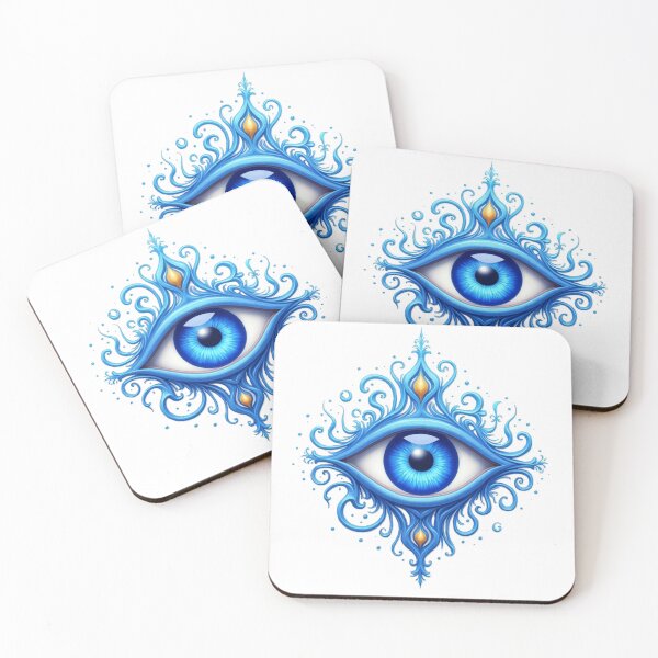 Item preview,  spiritual art, nazar evil eye energy protection from energy vampires designed and sold by nicnacc.