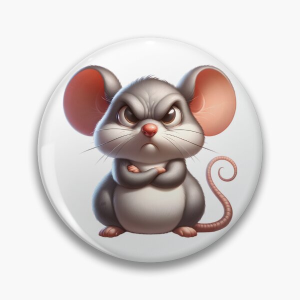 Item preview, Cute Angry Mouse designed and sold by artistevt.