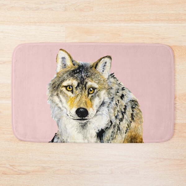 Item preview, Grey wolf silohuette designed and sold by belettelepink.