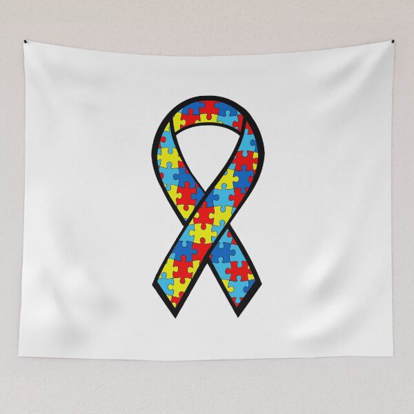 Item preview, Autism Awareness Ribbon  designed and sold by Sartoris Art.