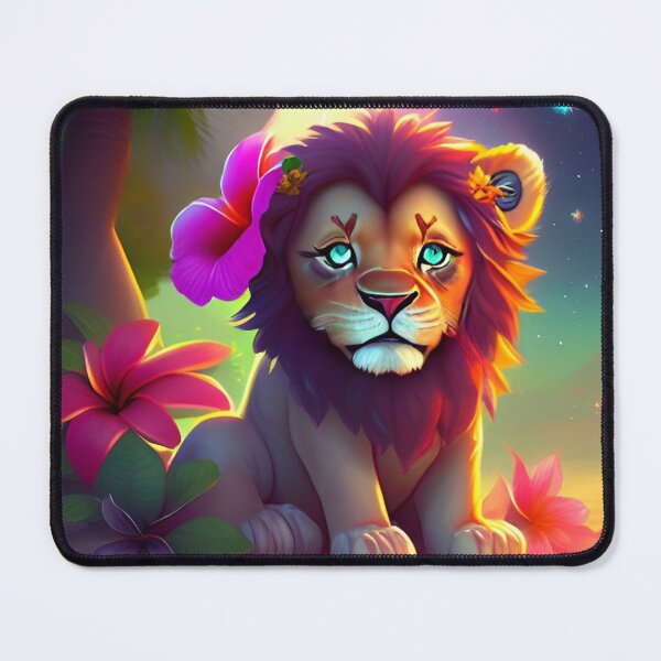 Item preview, A Cute Lion Cub with Beautiful eyes. designed and sold by MARIALOSA P.