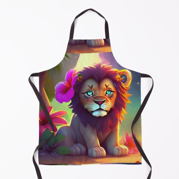 Item preview, A Cute Lion Cub with Beautiful eyes. designed and sold by MARIALOSA P.