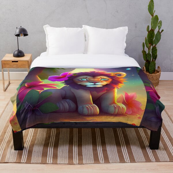 Item preview, A Cute Lion Cub with Beautiful eyes. designed and sold by MARIALOSA P.