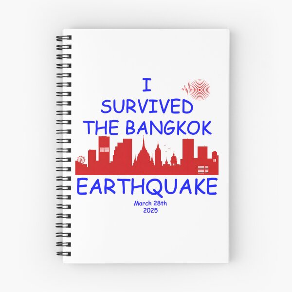 Item preview, I Survived The Bangkok Earthquake March 28th 2025 designed and sold by ZepGiftShop.