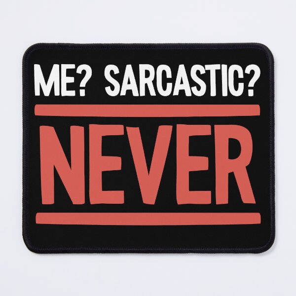 Item preview, The Sarcasm-Free Zone Tee designed and sold by DarylWelsh2024.