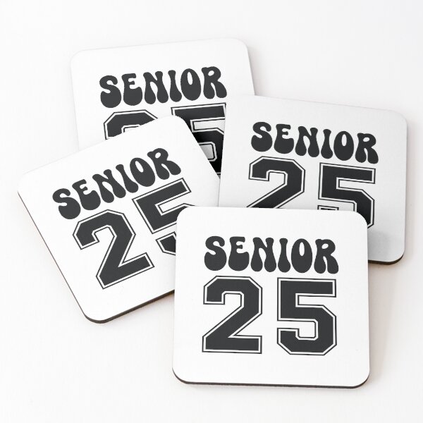 Item preview, Senior 2025: Graduation Design with Retro Typography designed and sold by Polarisofficial.