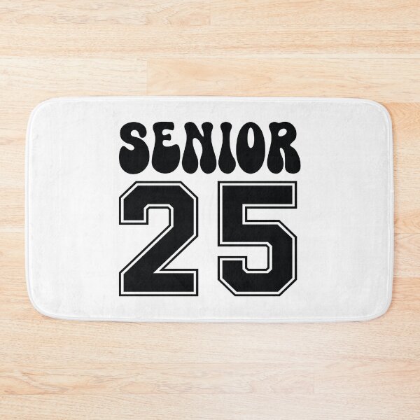 Item preview, Senior 2025: Graduation Design with Retro Typography designed and sold by Polarisofficial.