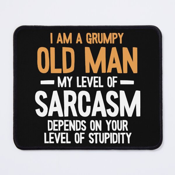Item preview, The Grumpy Sarcasm Gauge Tee designed and sold by DarylWelsh2024.