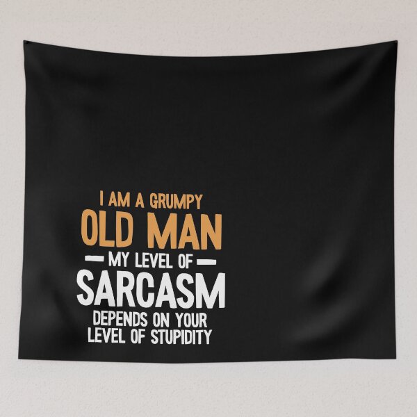 Item preview, The Grumpy Sarcasm Gauge Tee designed and sold by DarylWelsh2024.
