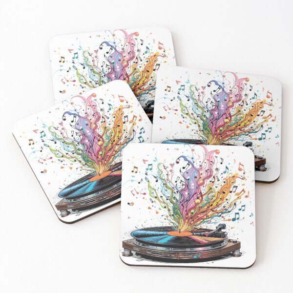 Item preview, disco de vinilo girando en un tocadiscos designed and sold by Nimkaew.