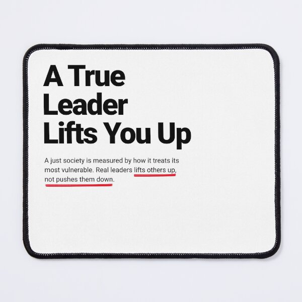 Item preview, A True Leader Lifts You Up I designed and sold by Sunscape-Art.
