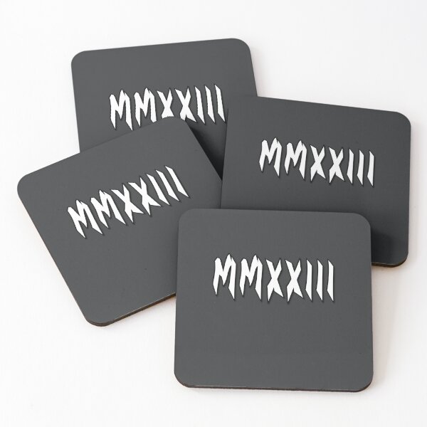 Item preview, MMXXIII New Year Roman Numeral Elegance designed and sold by Zakrytos ★★★★★.
