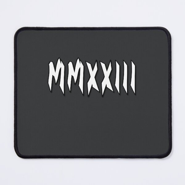 Item preview, MMXXIII New Year Roman Numeral Elegance designed and sold by Zakrytos ★★★★★.