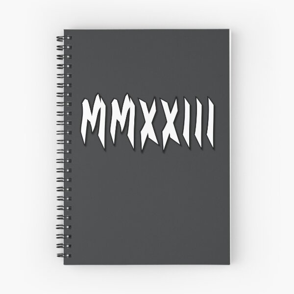 Item preview, MMXXIII New Year Roman Numeral Elegance designed and sold by Zakrytos ★★★★★.