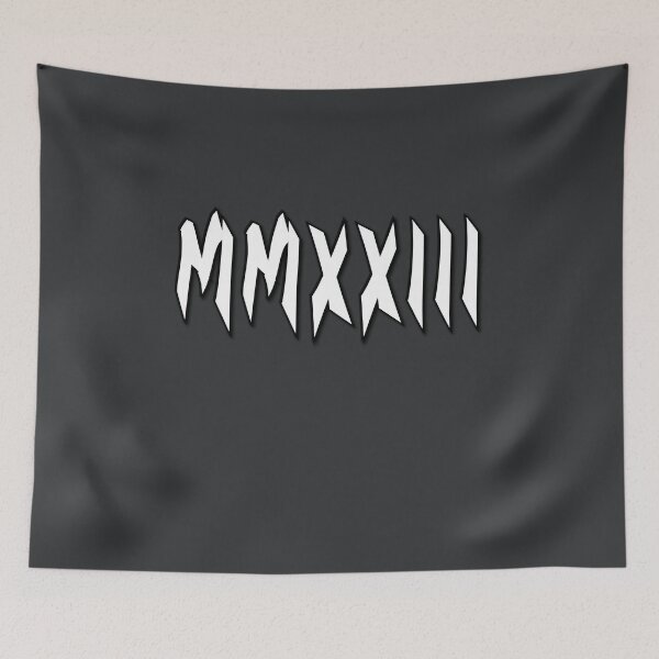 Item preview, MMXXIII New Year Roman Numeral Elegance designed and sold by Zakrytos ★★★★★.