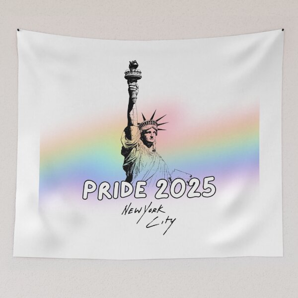 Item preview, 2025 Pride NYC - Lady Liberty designed and sold by junkyardcollage.