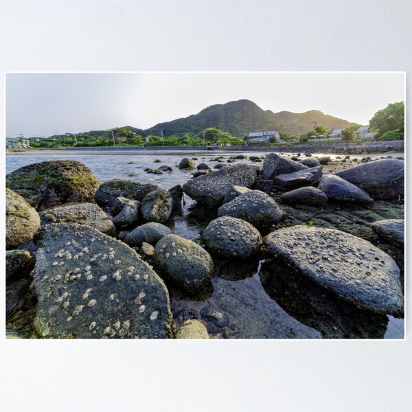 seaside in Itoshima, Fukuoka, Japan Poster