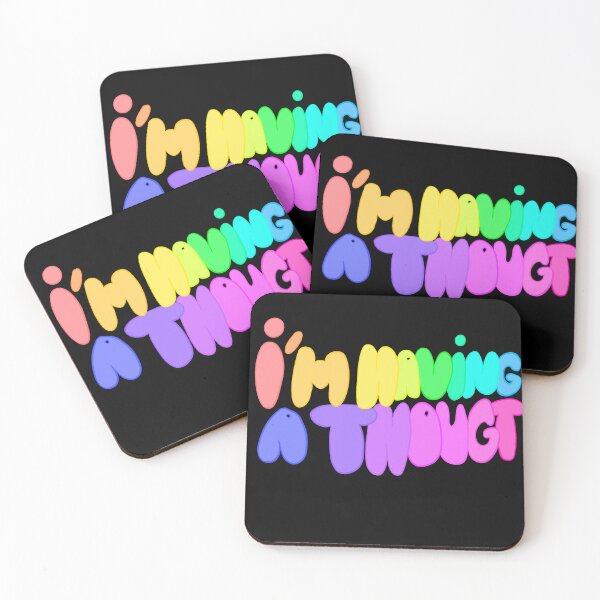 Item preview, I’m having a thought black variation designed and sold by CreationsByFey.