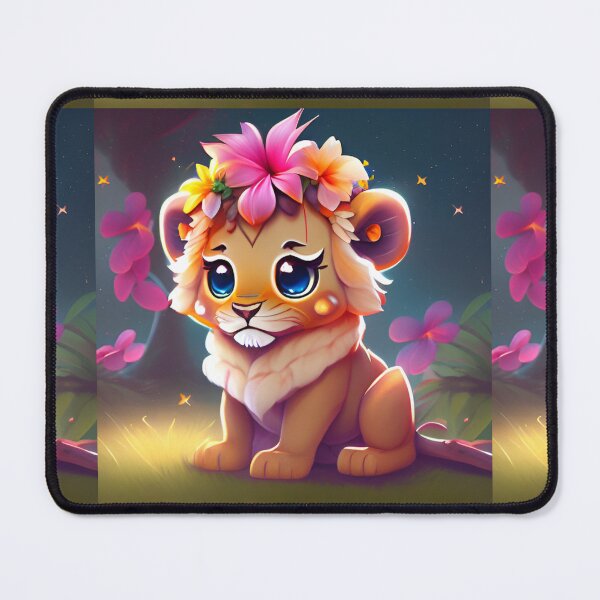 Item preview, A Lion Cub with Beautiful Blue Eyes designed and sold by MARIALOSA P.