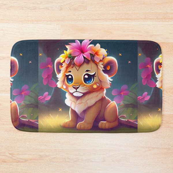 Item preview, A Lion Cub with Beautiful Blue Eyes designed and sold by MARIALOSA P.