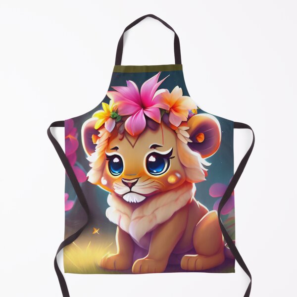 Item preview, A Lion Cub with Beautiful Blue Eyes designed and sold by MARIALOSA P.