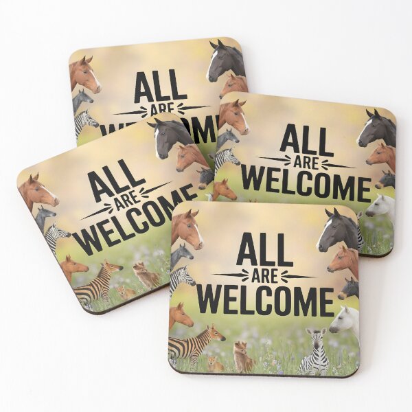 Item preview, All Are Welcome: One Tribe designed and sold by ACuriousshoppe.