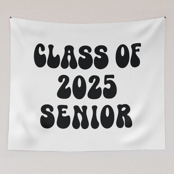 Item preview, Class of 2025 Senior: Graduation Design with Retro Typography designed and sold by Polarisofficial.