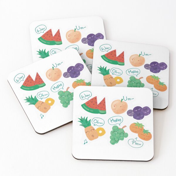 Item preview, Fruits talking  designed and sold by Mijinart.