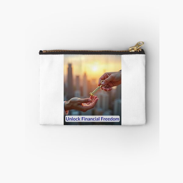 Item preview, Unlock Financial Freedom – Knowledge is the Key designed and sold by Make It A Better Day.