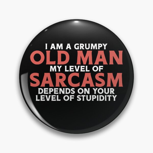 Item preview, The Grumpy Sarcasm Scale Tee designed and sold by DarylWelsh2024.
