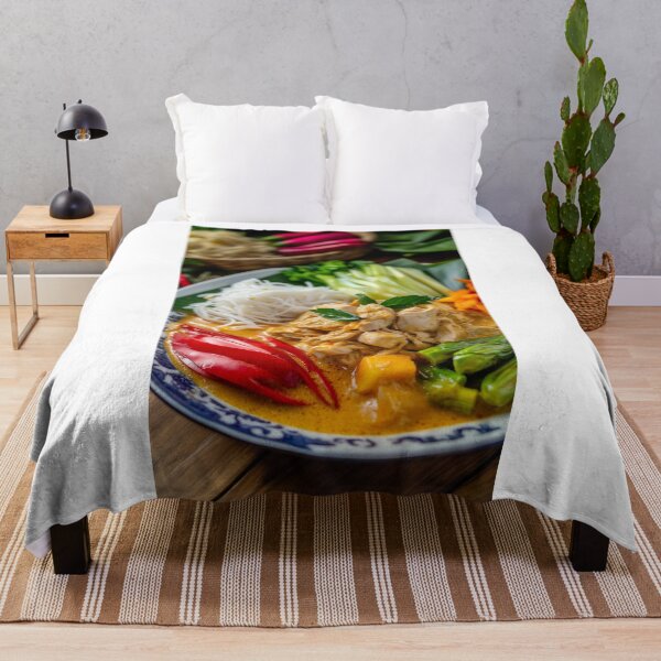 Item preview, Thai Chicken Curry with Rice Noodles (Khanom Jeen Gaeng Gai) designed and sold by TOOKTIKshop.